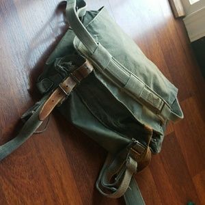 Authentic World War II messenger bag!! Wow!